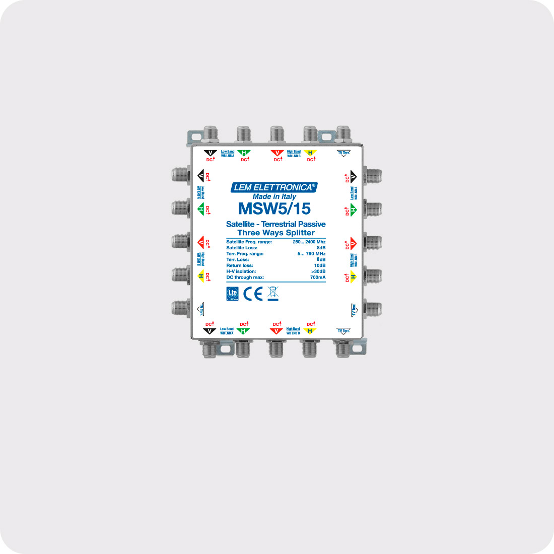 Multiswitch DCSS LEM ELETTRONICA