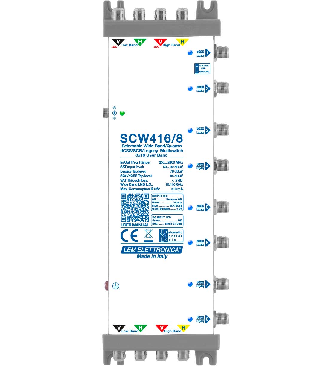 Series SCW416 – LEM ELETTRONICA
